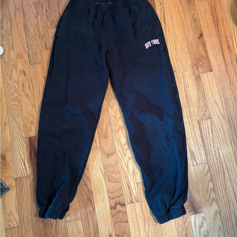 Black Kids Jogger Pants